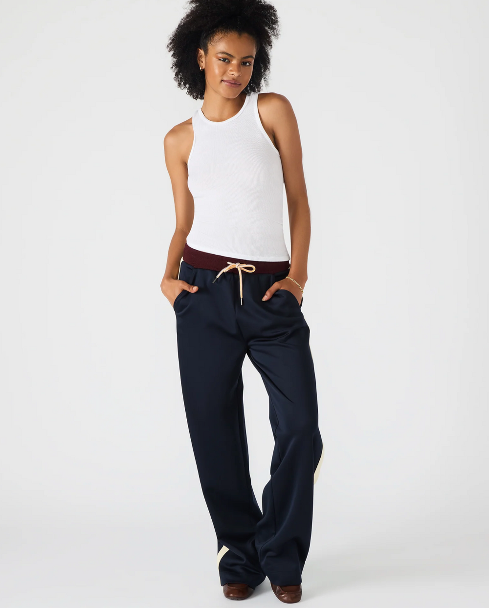 Steve Madden Daisy Athletic Track Pants