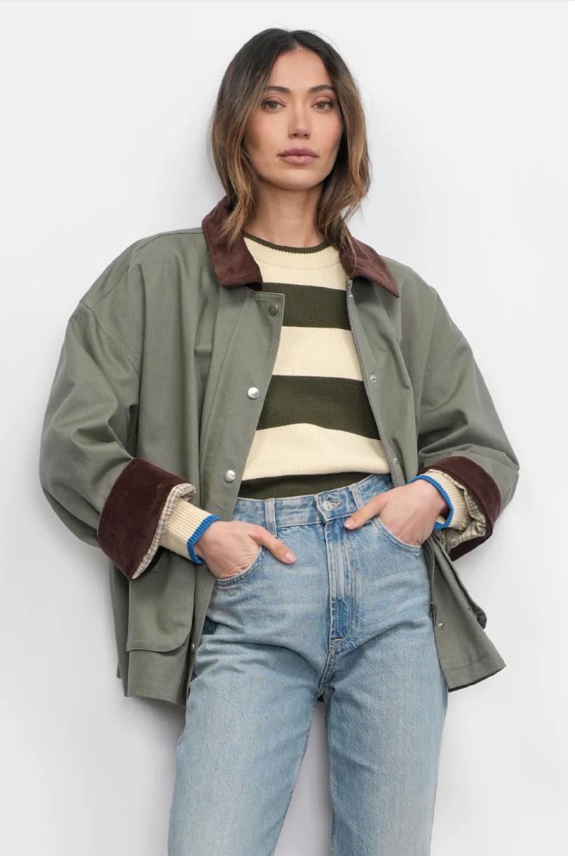 Selena Striped Play Sweater