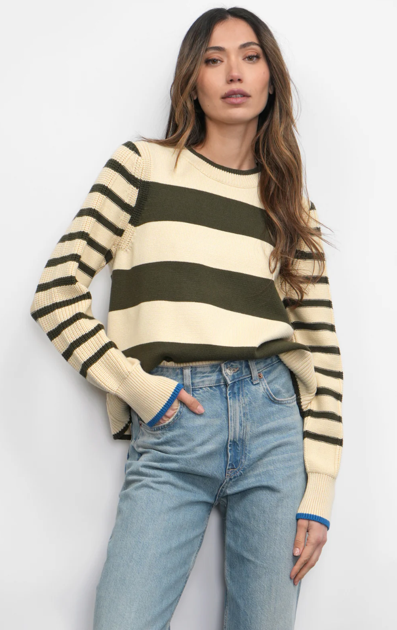 Selena Striped Play Sweater