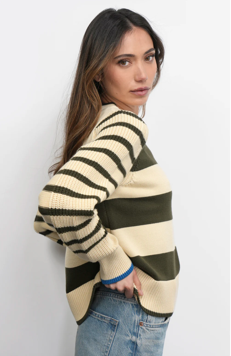 Selena Striped Play Sweater