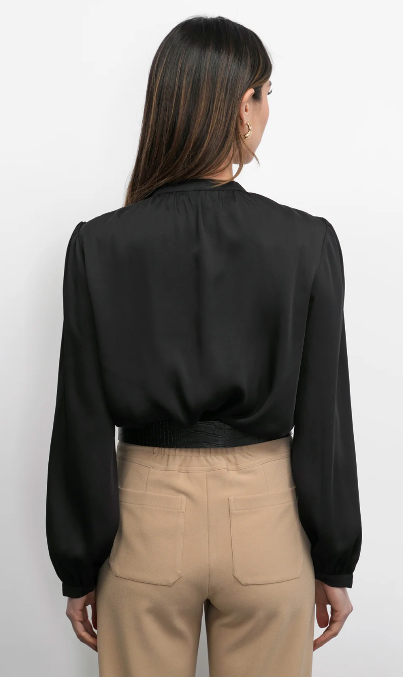 Aryanna Button Front Blouse