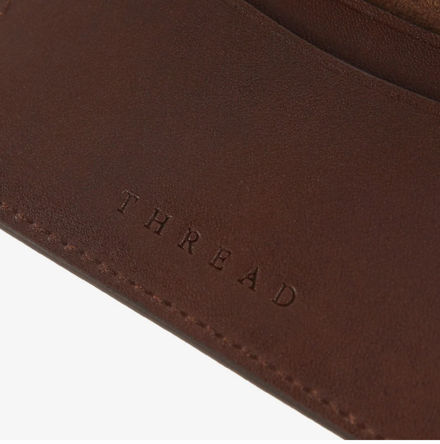 Thread Wallets Bifold Leather Wallet