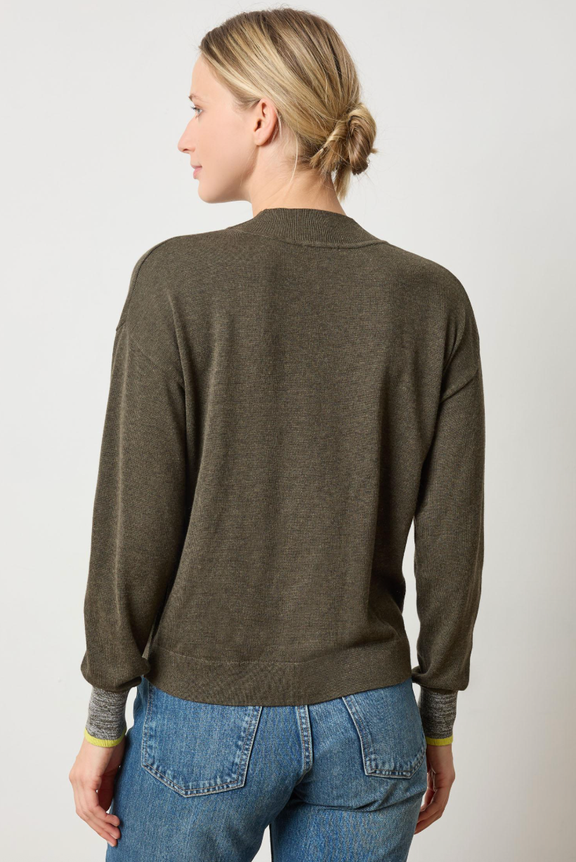 【Name】Lilla Hjärtat Pants&sweater Lilla P V-Neck Pullover Sweater – Shol's boutique