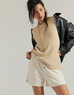 Free People Margot Short Sleeve Sweater