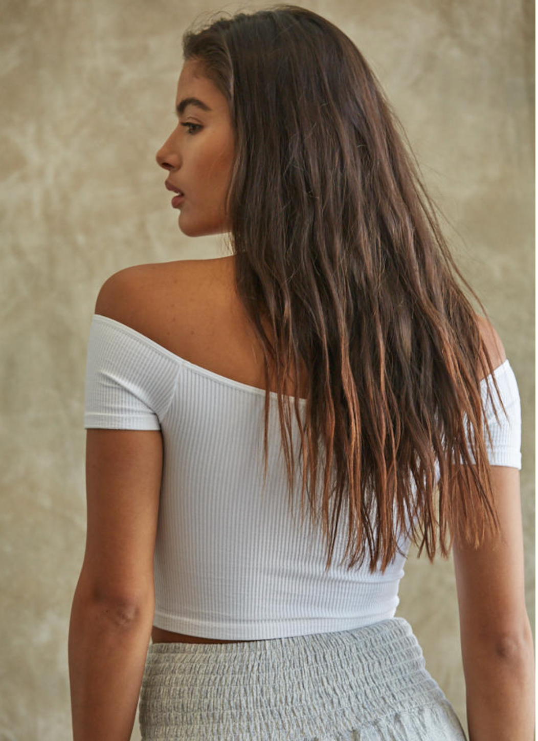 Essential Modal Off Shoulder Top