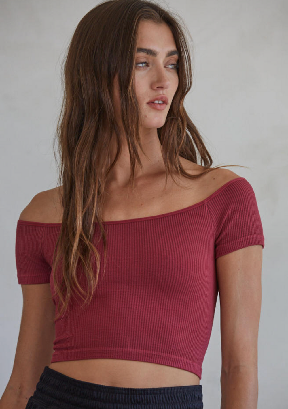 Essential Modal Off Shoulder Top