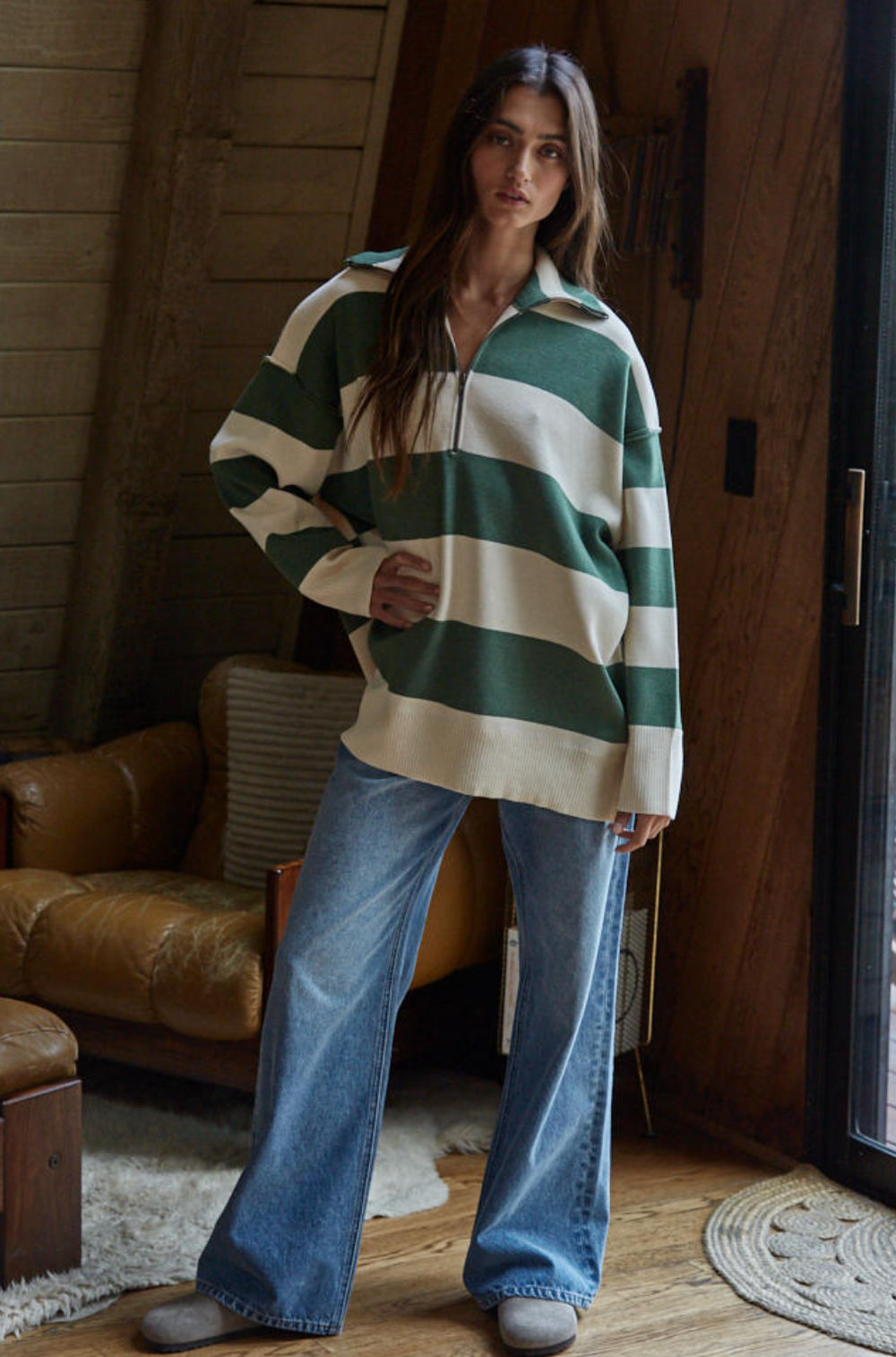Oversized Rugby Sweater