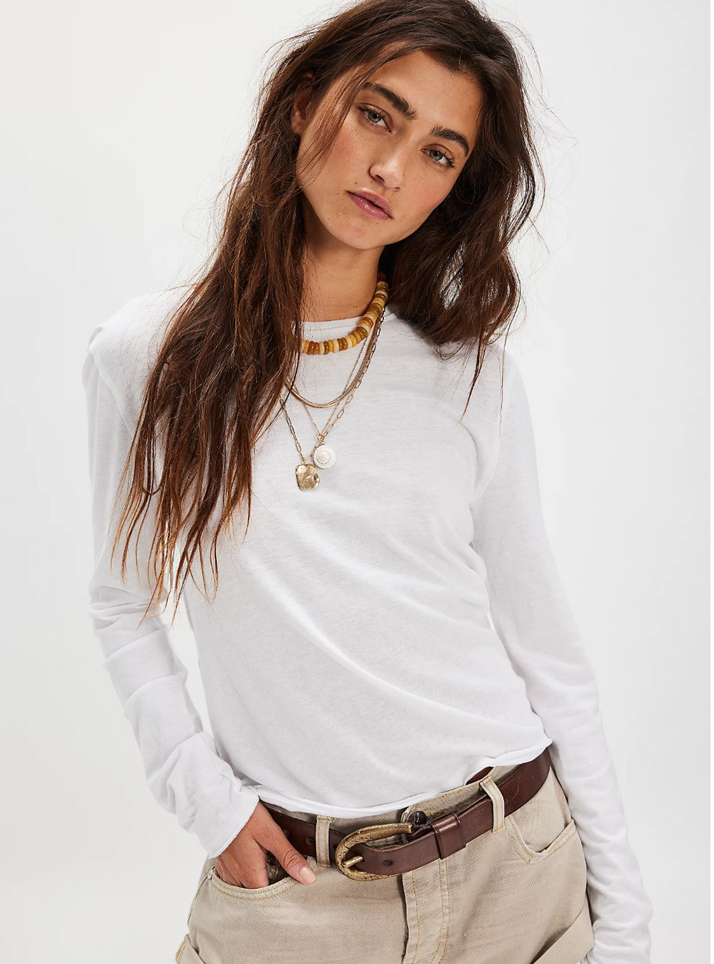 Free People Nova Long Sleeve tee