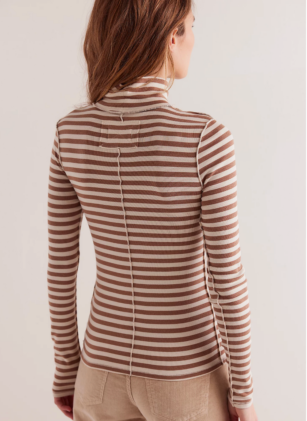 We the Free People Good Good Turtleneck Stripe tee