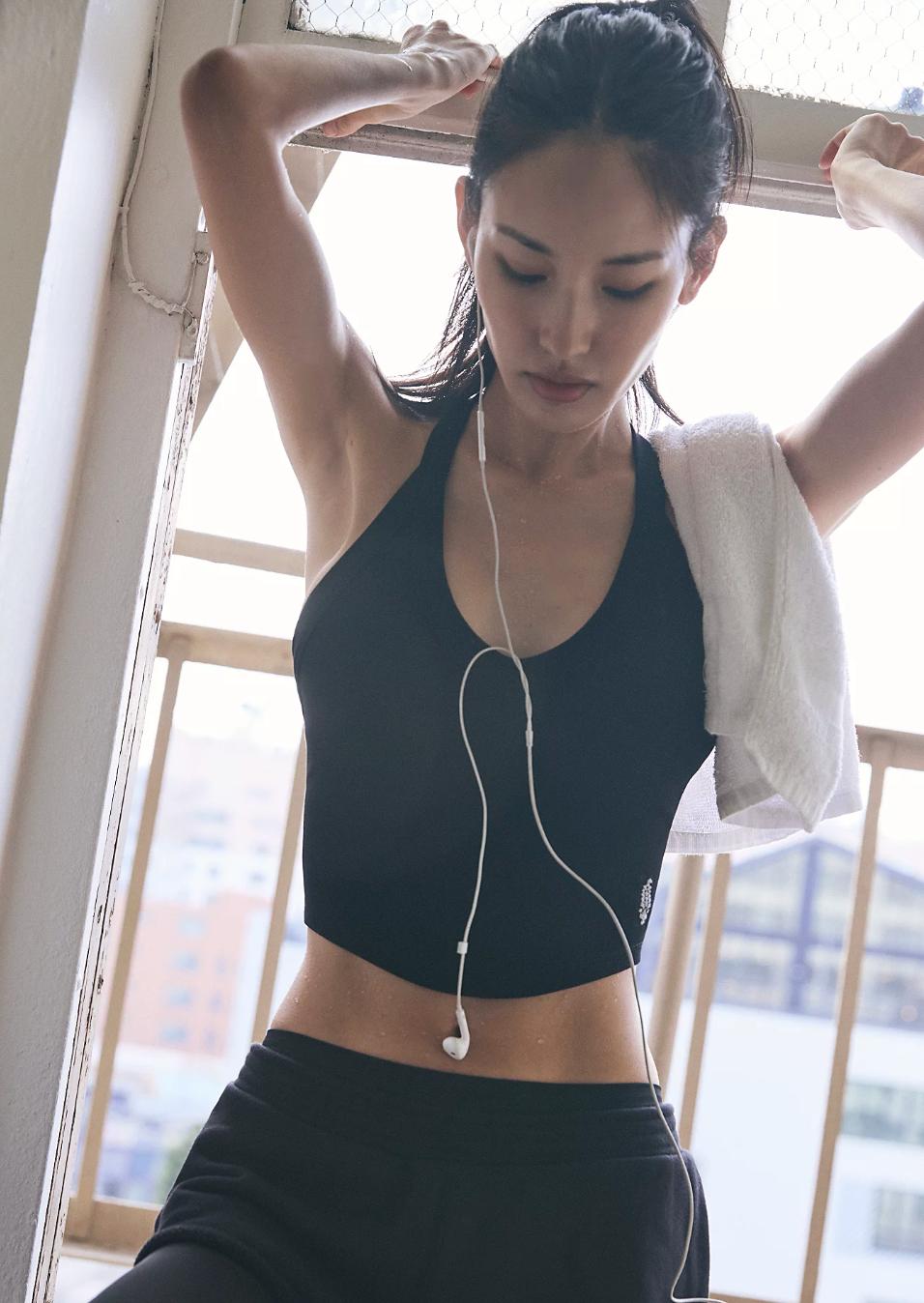 Free People Movement All Clear V Neck Cami Sports Bra