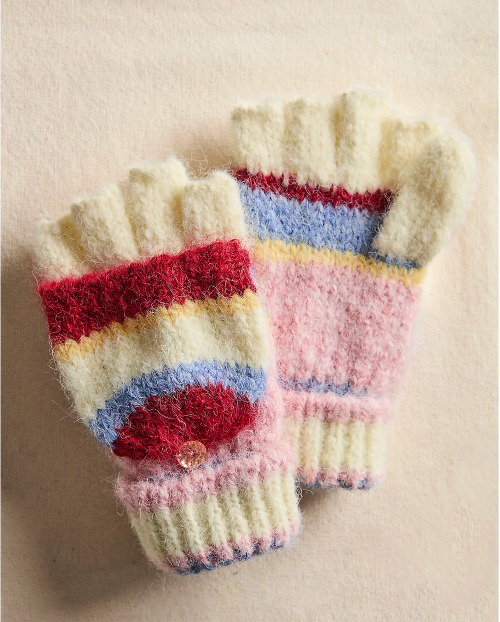 Free People Super Stripe Gloves/Mittens