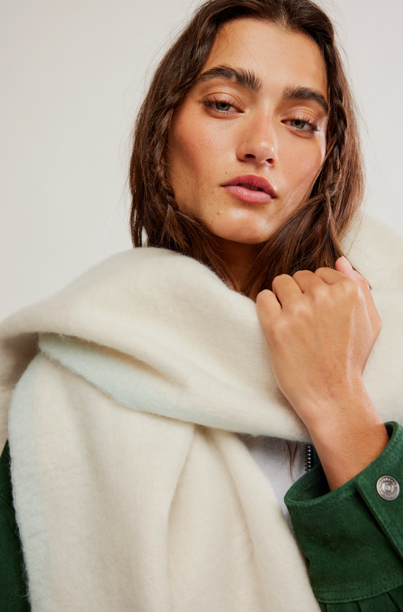 Free People Winter Chill Blanket Scarf