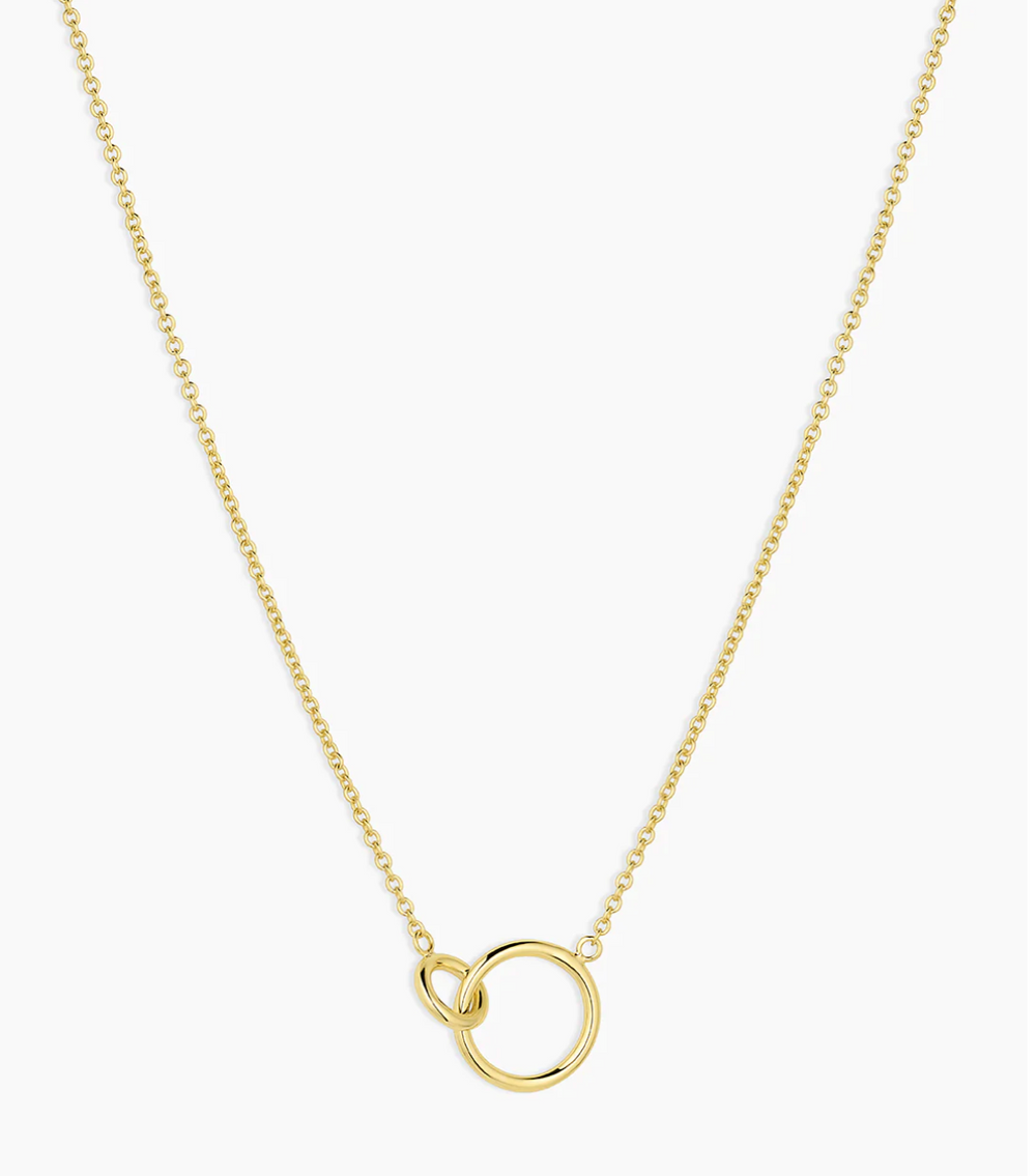 gorjana Wishire Charm Adjustable Gold Necklace