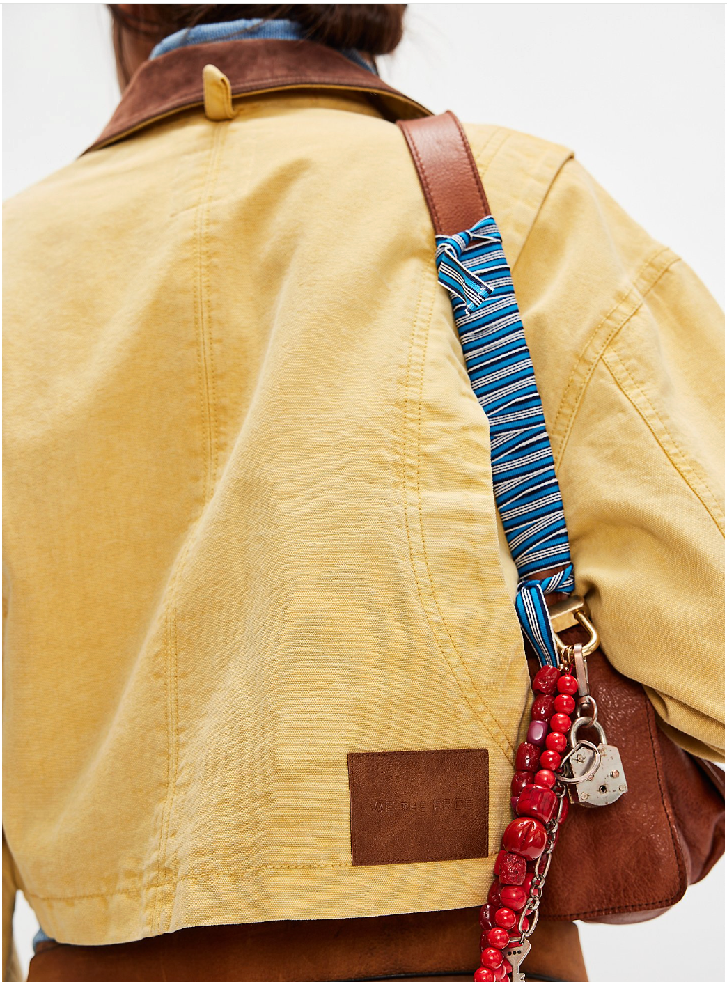 We the Free People Martha Workwear Jacket in Rattan