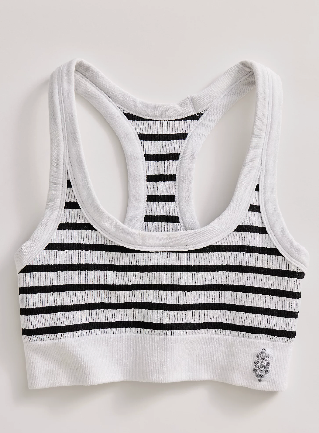 Free People Movement Go to Striped Sports bra