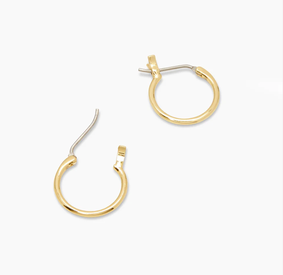 gorjana Taner Mini Gold Huggie Earrings