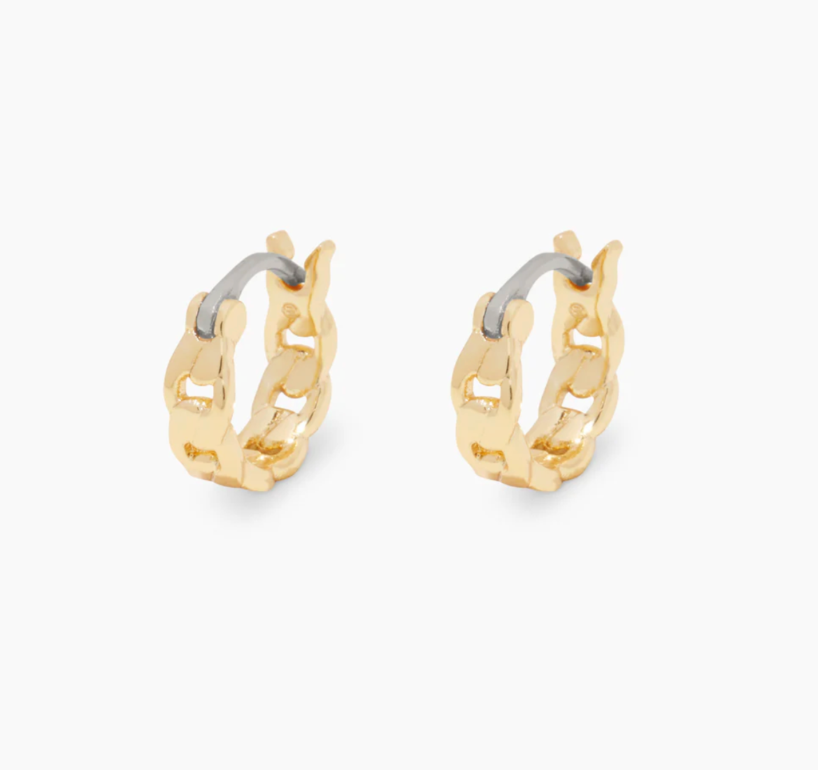 gorjana Wilder Gold Huggie Earrings