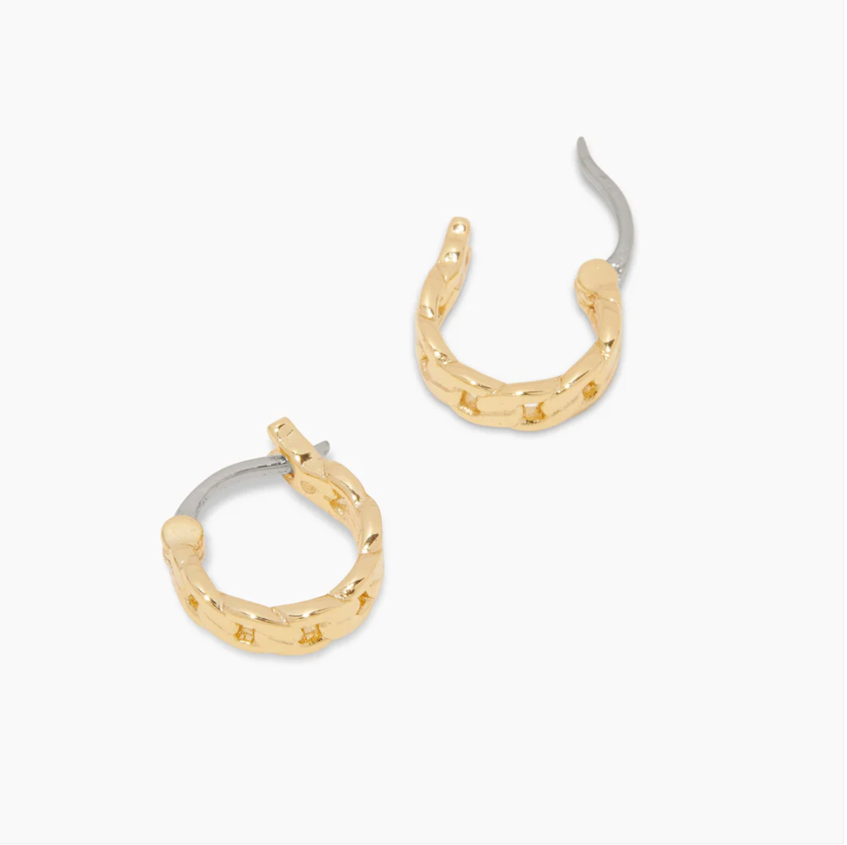 gorjana Wilder Gold Huggie Earrings