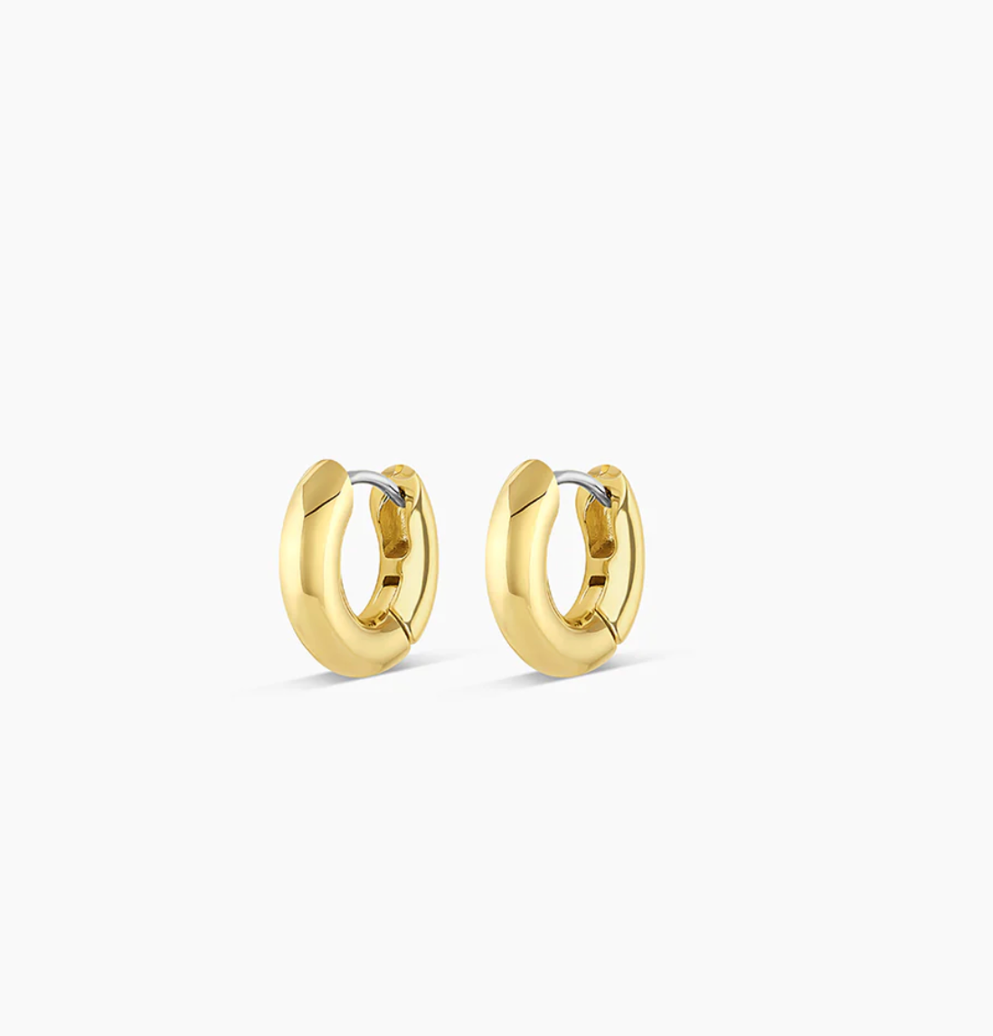 gorjana Lou Gold Huggie Earrings