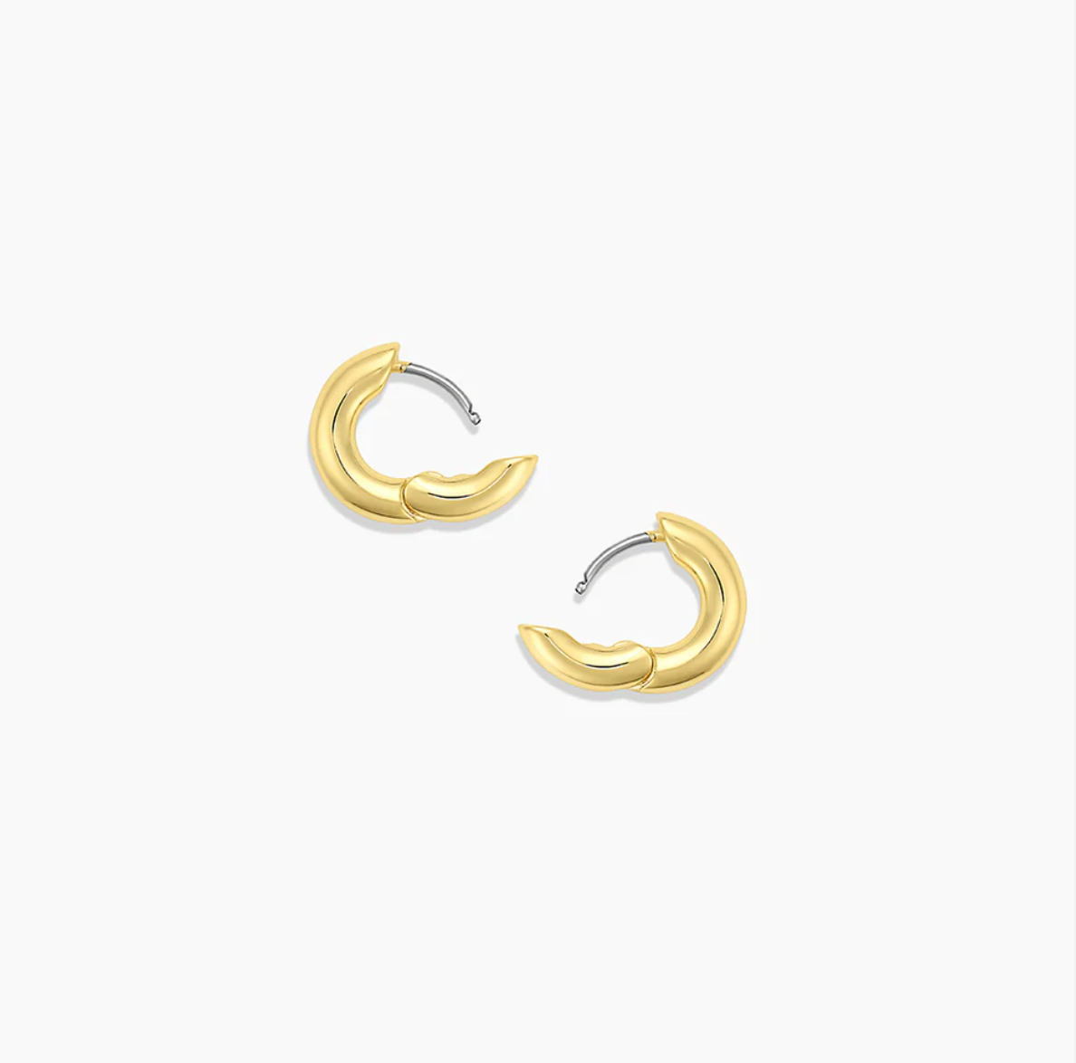 gorjana Lou Gold Huggie Earrings