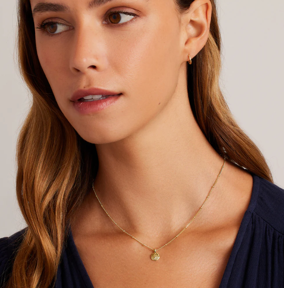 gorjana gold Shorebreak Necklace