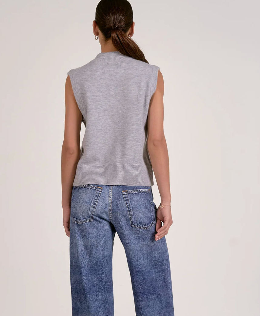 Britt Sleeveless Zip-up Vest