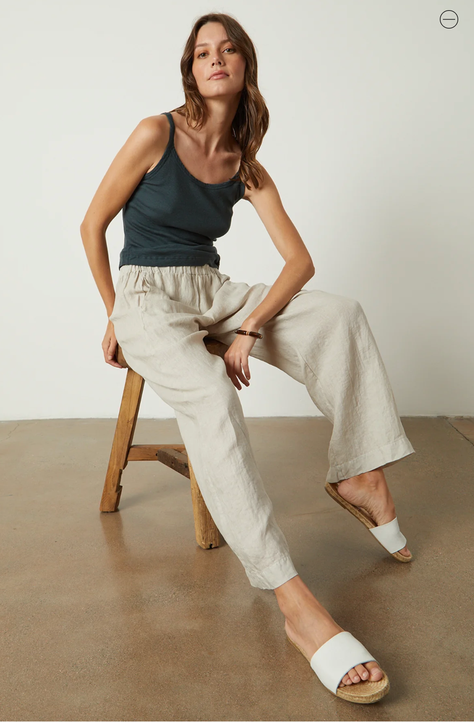 Velvet by Graham & Spencer Lola Linen Pants