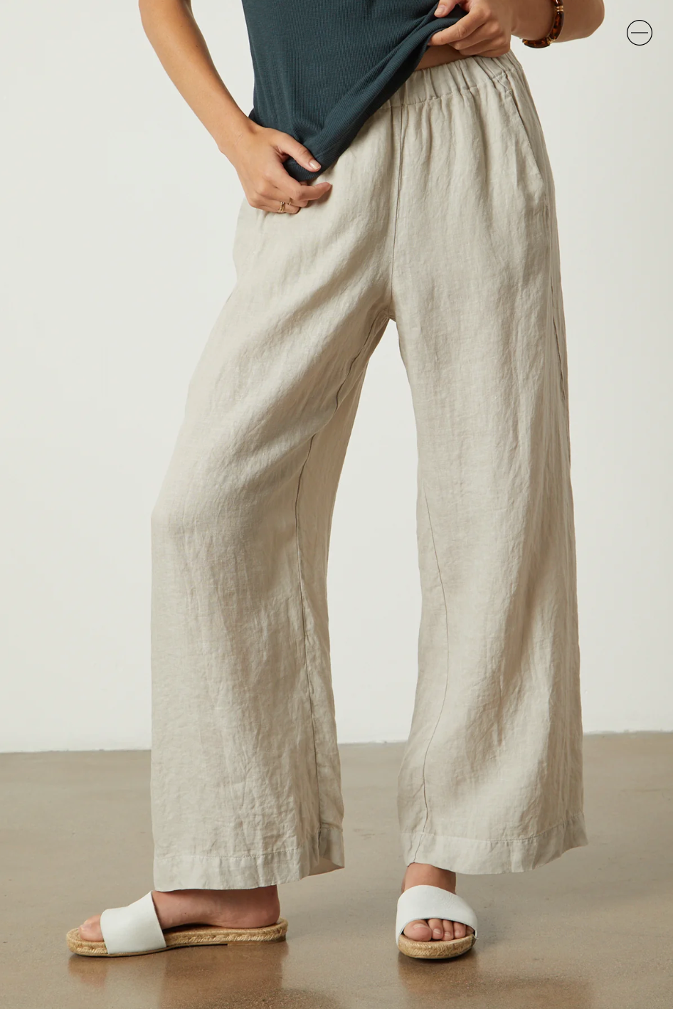 Velvet by Graham & Spencer Lola Linen Pants