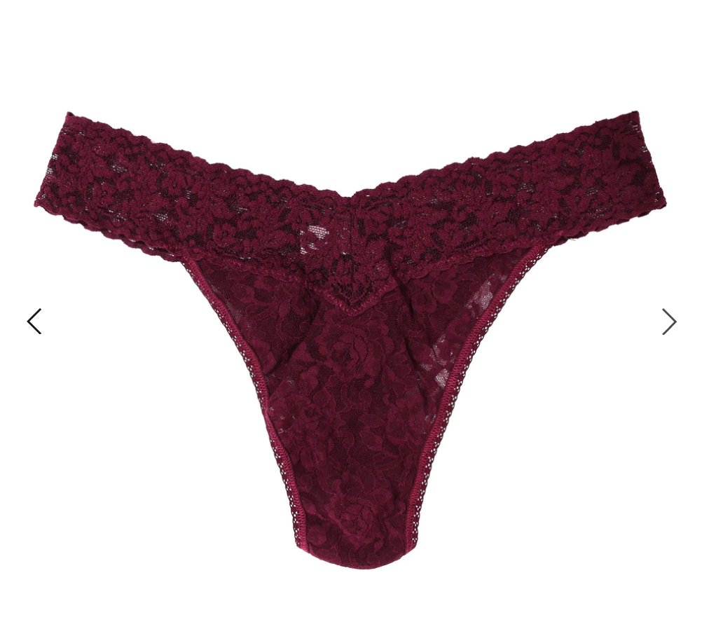 Hanky Panky Original Rise Signature Stretch Lace Thong