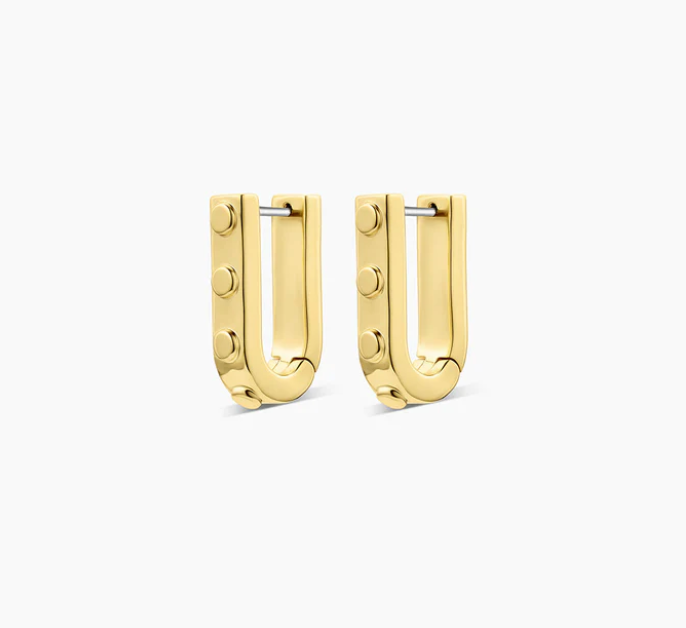 gorjana Asher Hoop Earrings in Gold