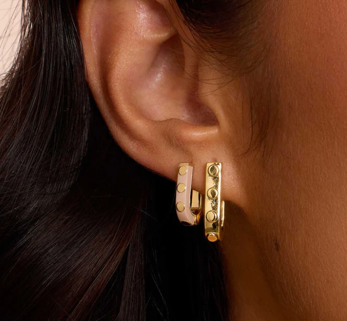 gorjana Asher Hoop Earrings in Gold