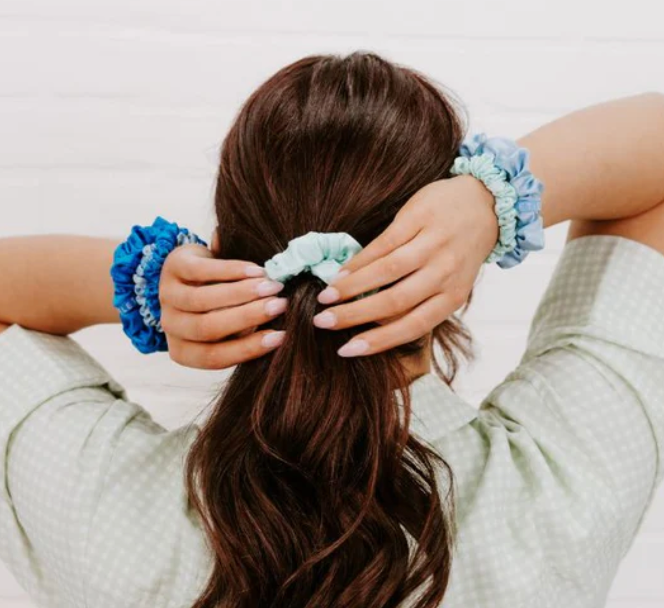 Teleties Silk Scrunchies - 3 pack