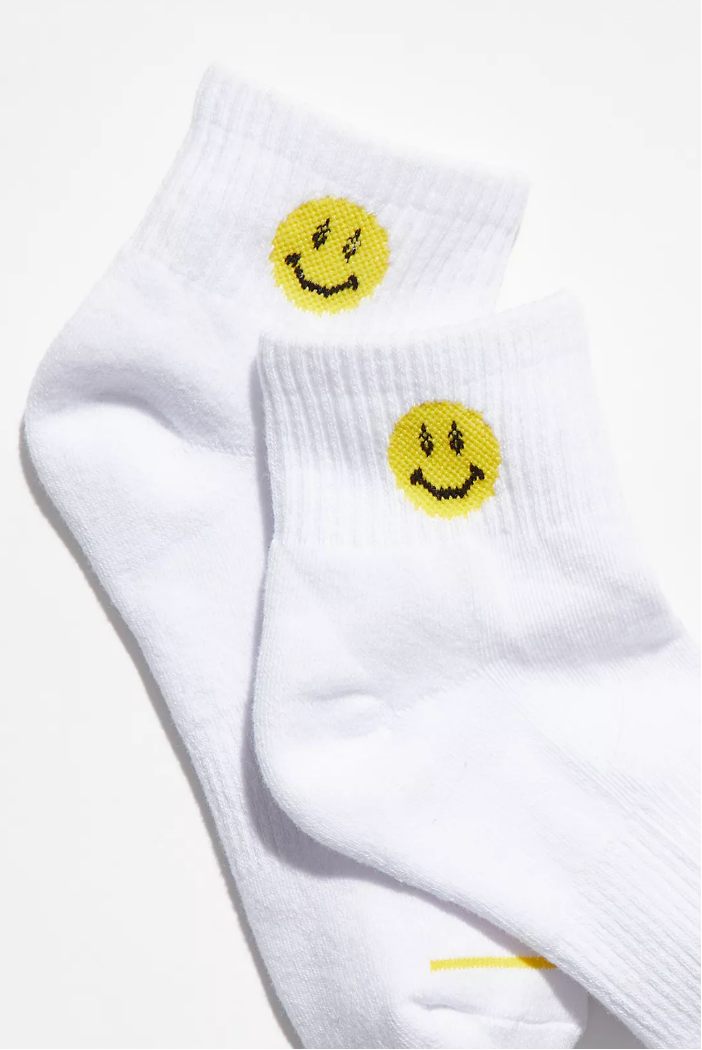 Free People Movement Smiling Buti Ankle Sneaker Socks singles