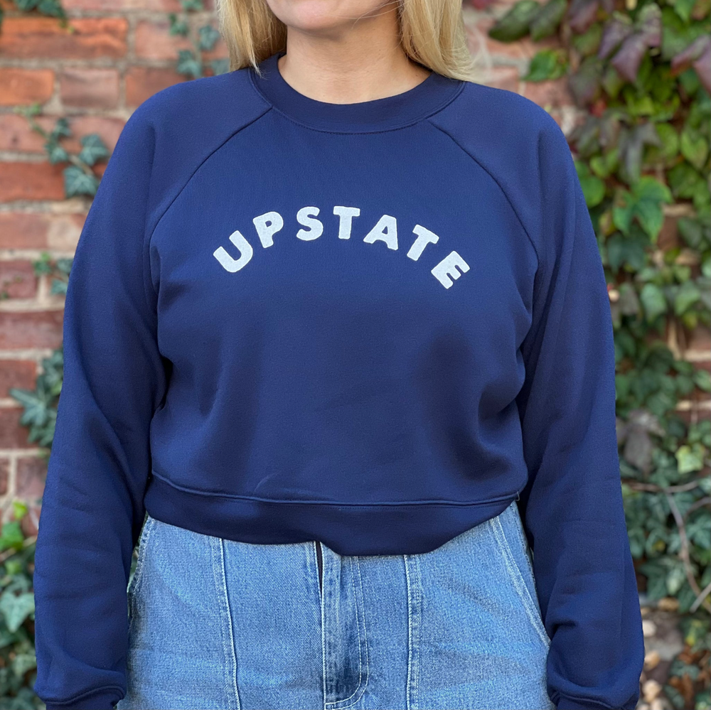 UPSTATE Arch Crop Crewneck