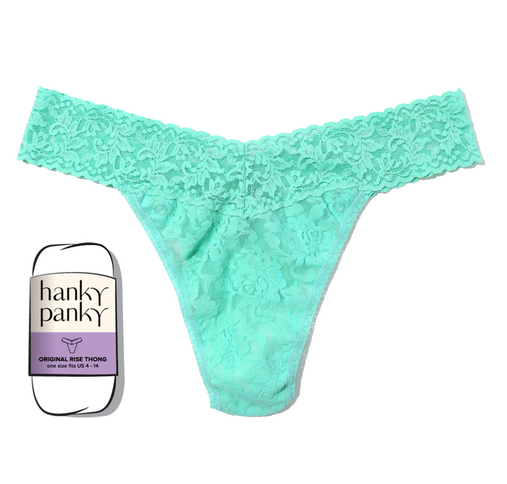 Hanky Panky Original Rise Signature Stretch Lace Thong