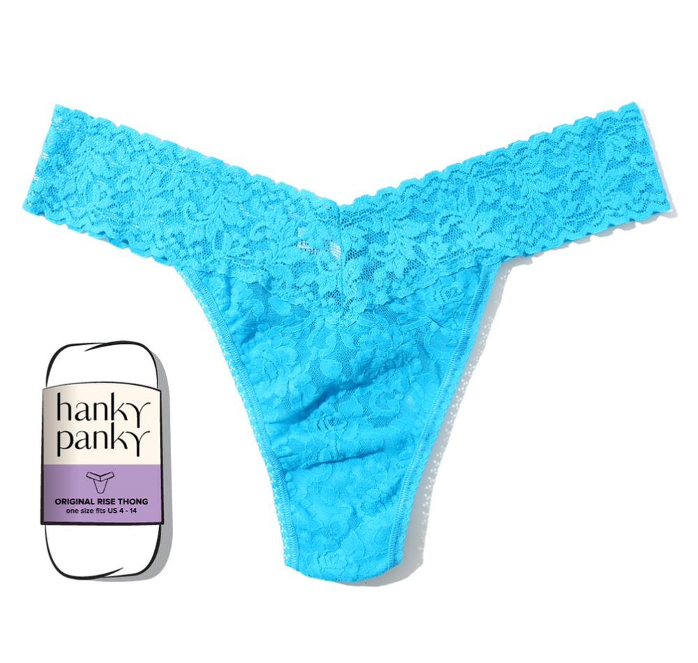 Hanky Panky Original Rise Signature Stretch Lace Thong