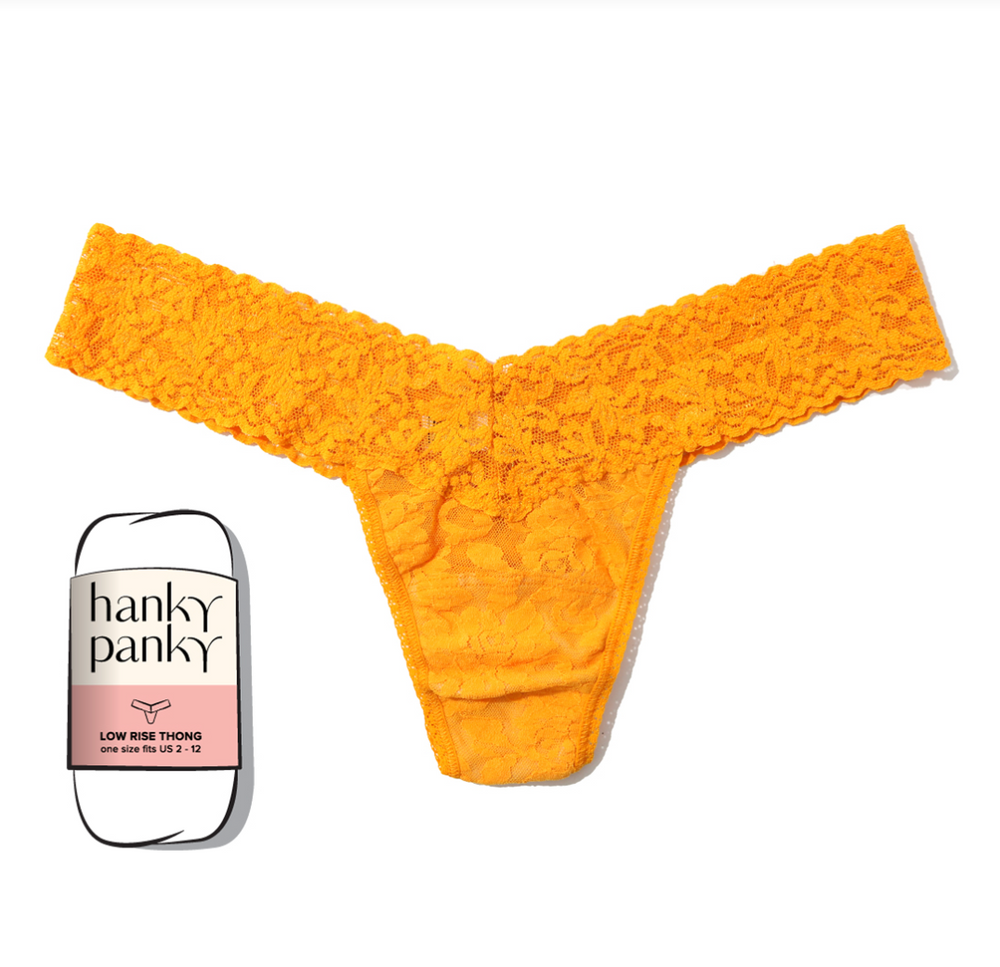 Hanky Panky Signature Stretch Lace Low Rise Thongs