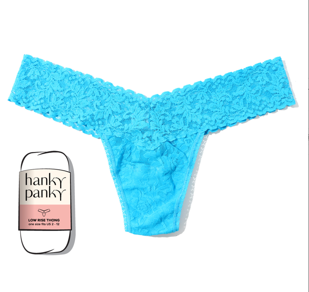 Hanky Panky Signature Stretch Lace Low Rise Thongs
