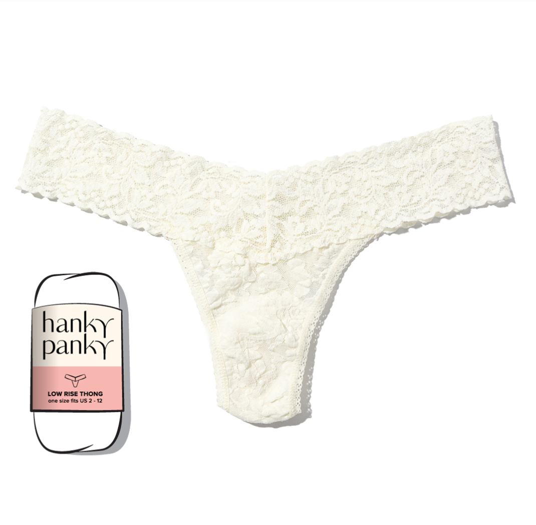 Hanky Panky Signature Stretch Lace Low Rise Thongs