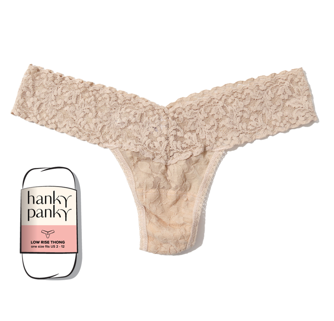 Hanky Panky Signature Stretch Lace Low Rise Thongs