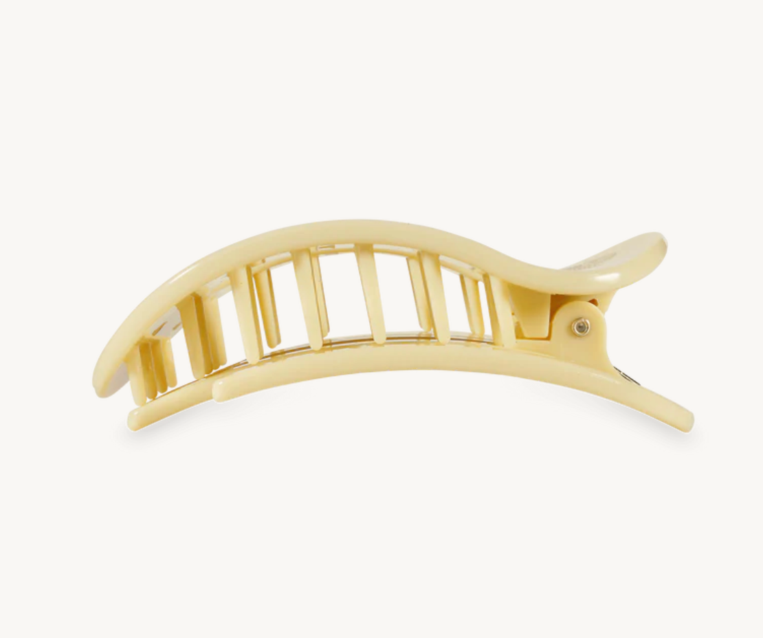 Teleties Flat Round Hair Claw Clips