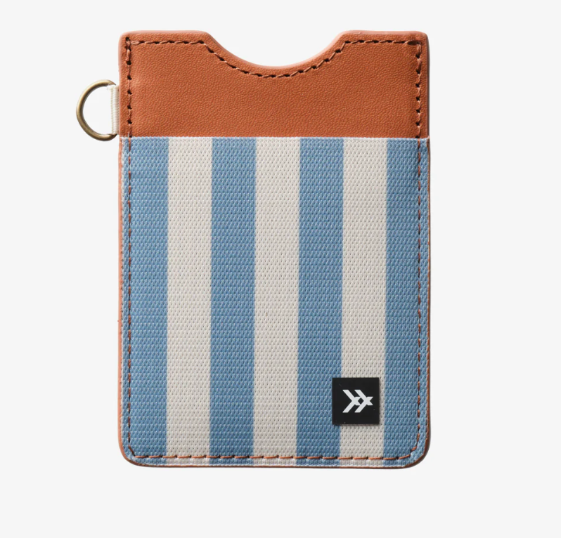 Thread Wallets RFID Secure Leather Vertical Card Wallet