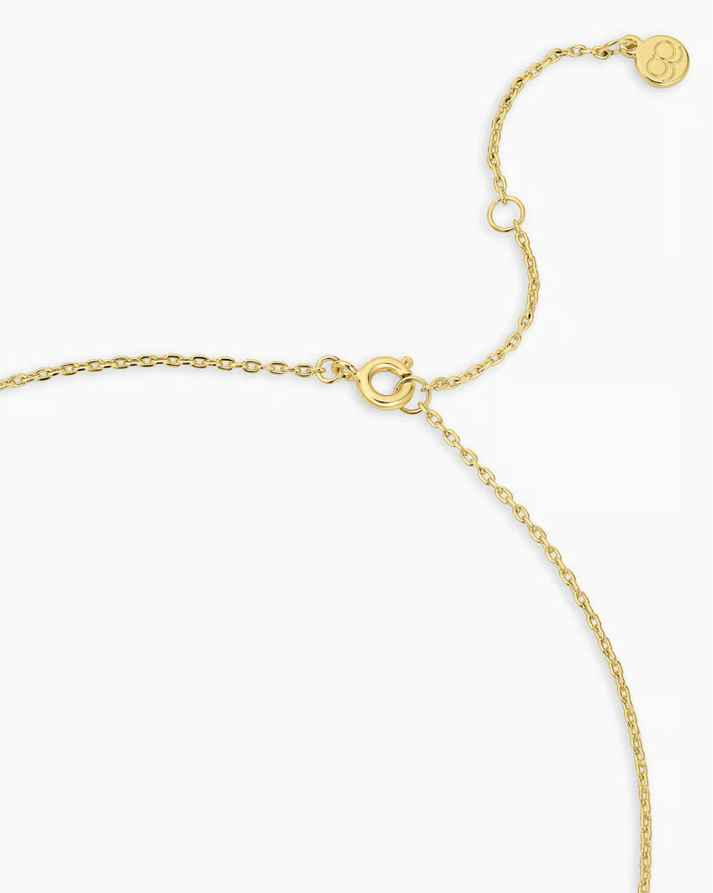 gorjana gold Infinity Knot Necklace