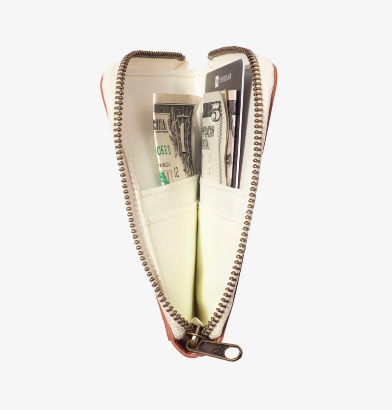 Thread Wallets Zipper Wallet