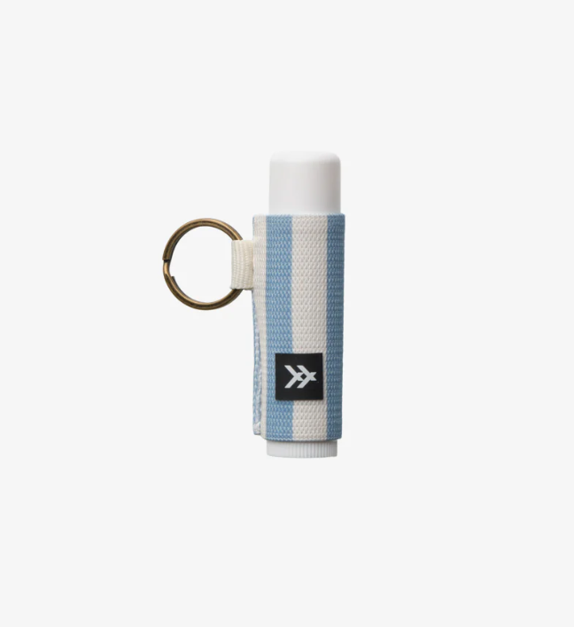 Thread Wallets Elastic Lip Balm holder Keychain