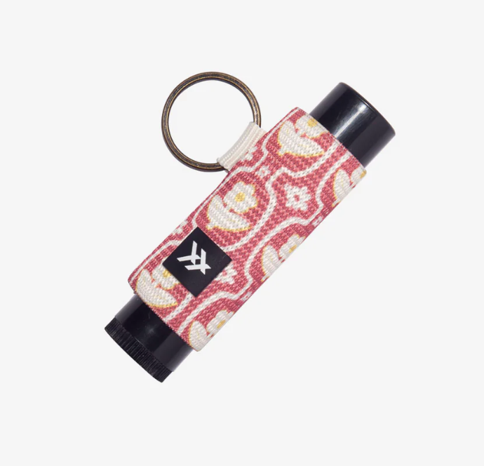 Thread Wallets Elastic Lip Balm holder Keychain
