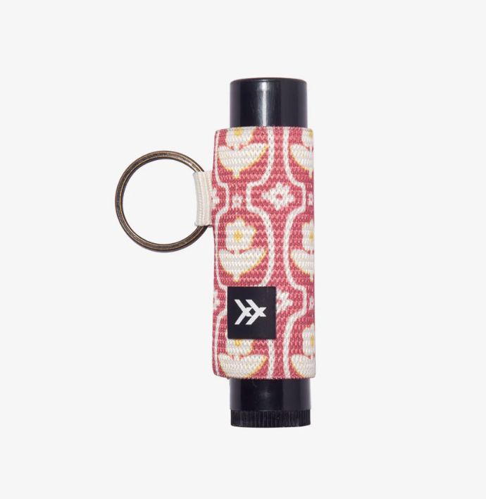 Thread Wallets Elastic Lip Balm holder Keychain