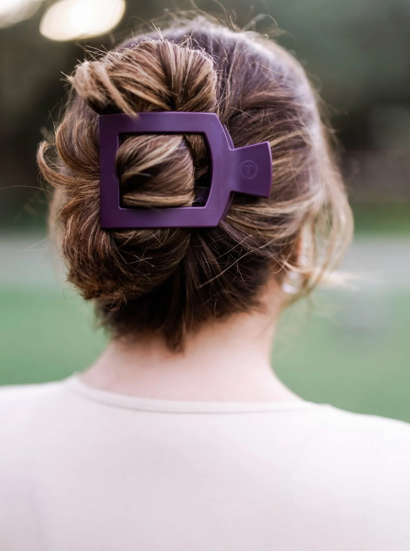 Teleties Flat Square Hair Claw Clips