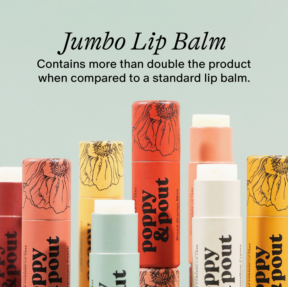 Poppy & Pout Scented Oil Lip Balms