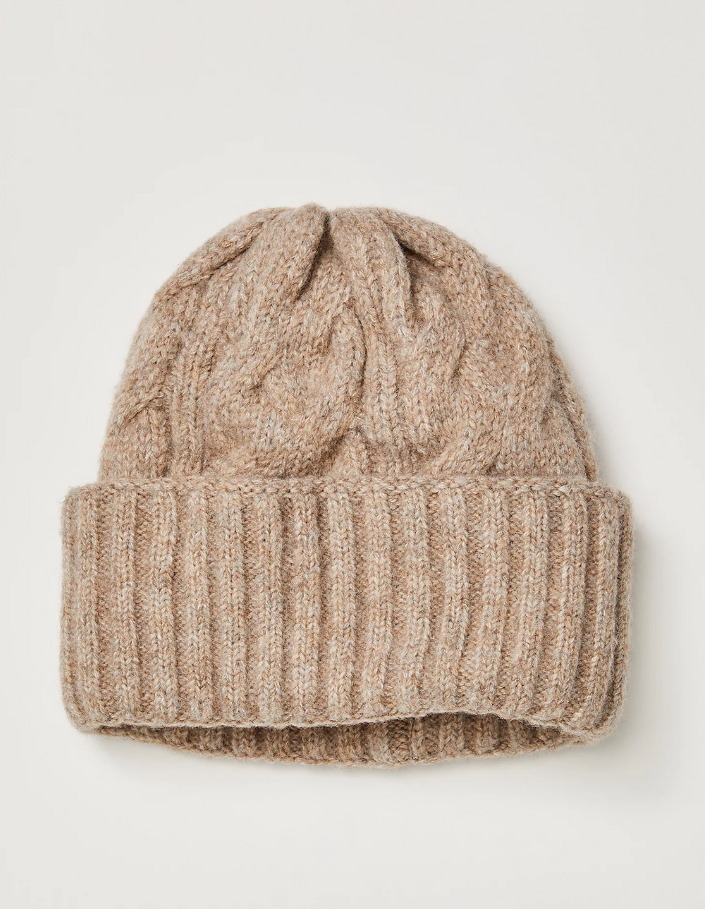 Free People Stretch Knit Coast Line Beanie Winter Hat